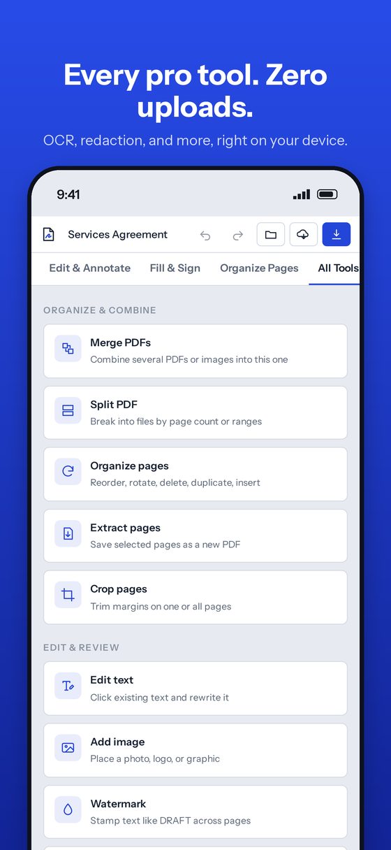 Convert PDF to Word or Google Docs